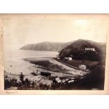 PHOTOGRAPHS - EXMOOR Twenty views, circa 1900, including Woody Bay; Ley Abbey & Bay; Lymnouth (