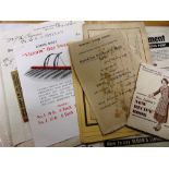 EPHEMERA - WEST COUNTRY Assorted items, including a catalogue for the sale by auction of The Bratton