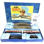 [OO GAUGE]. A HORNBY DUBLO NO.EDP12, PASSENGER TRAIN SET comprising a B.R. Duchess Class 4-6-2