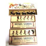 ASSORTED BRITAINS REGIMENTS OF ALL NATIONS SETS & PART SETS variable condition, generally