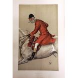 VANITY FAIR - FOX HUNTERS Blackmore Vale, Nov 11th 1897; An old master, Nov 3rd 1898; A hard