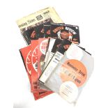 FOOTBALL - PROGRAMMES, MANCHESTER UNITED Approximately thirty-two home programmes, circa 1958-70,