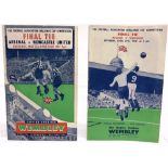 FOOTBALL - PROGRAMMES, F.A. CUP FINAL comprising those for 1950 (Arsenal v. Liverpool), and 1952 (