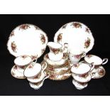 A COLLECTION OF ROYAL ALBERT 'OLD COUNTRY ROSES' TEAWARE