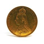 GREAT BRITAIN - VICTORIA (1837-1901), FIVE POUNDS, 1887