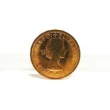 GREAT BRITAIN - ELIZABETH II (1952-), SOVEREIGN, 1965