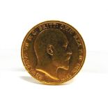 GREAT BRITAIN - EDWARD VII (1901-1910), SOVEREIGN, 1905 Melbourne mint (M).