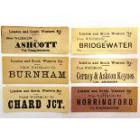 RAILWAYANA - LUGGAGE & WAGON LABELS Approximately 213 labels, pre- and post-grouping, of G.E.R. (
