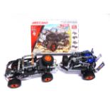 A MODERN MECCANO COLLECTION including a 4x4 Off-Road Truck, Trailer and Motorcycles, some items