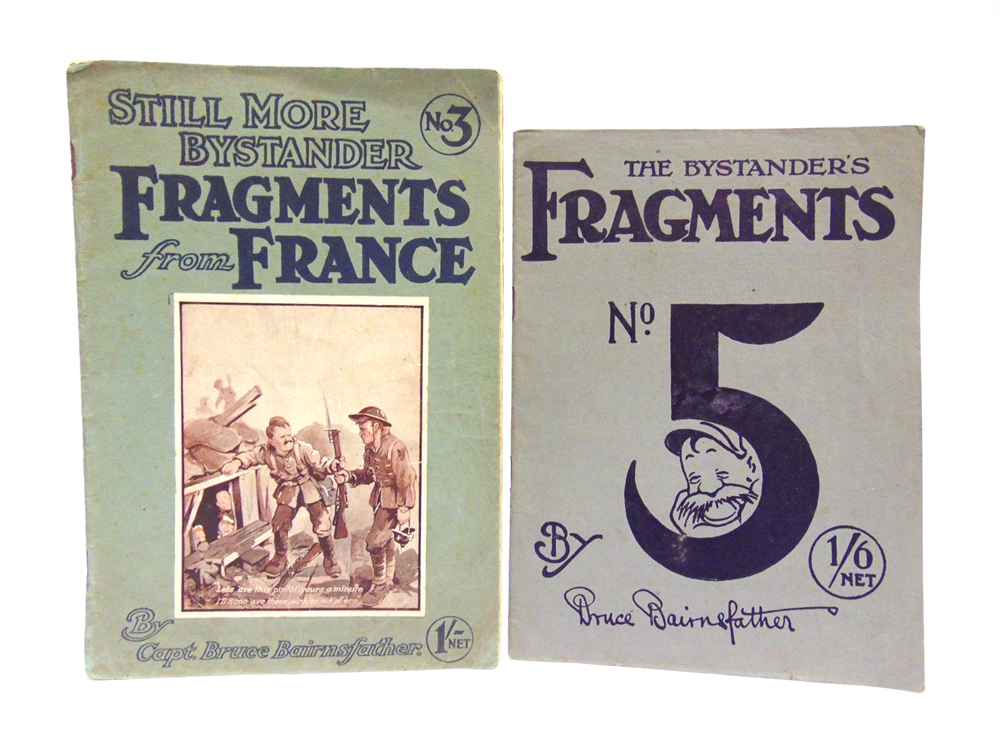 MILITARIA - FRAGMENTS FROM FRANCE Bairnsfather, Bruce, Fragments from France No.3, The Bystander,