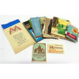 ASSORTED POSTCARDS, PHOTOGRAPH SETS & EPHEMERA OF SOVIET RUSSIAN INTEREST circa 1950s-60s.