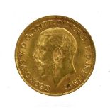 GREAT BRITAIN - GEORGE V (1910-1936), HALF-SOVEREIGN, 1912