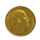 GREAT BRITAIN - EDWARD VII (1901-1910), HALF-SOVEREIGN, 1907