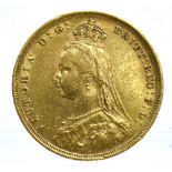 GREAT BRITAIN - VICTORIA (1837-1901), SOVEREIGN, 1888 Sydney mint (S).