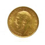 GREAT BRITAIN - GEORGE V (1910-1936), SOVEREIGN, 1912