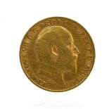 GREAT BRITAIN - EDWARD VII (1901-1910), HALF-SOVEREIGN, 1907