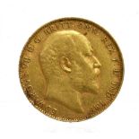 GREAT BRITAIN - EDWARD VII (1901-1910), SOVEREIGN, 1910