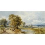 CHARLES MCARTHUR (BRITISH, FL. 1860-1914) River Derwent, watercolour, signed and dated '1876'