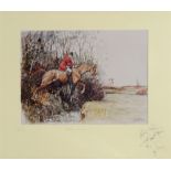 AFTER DANIEL CRANE In their stride......, limited edition print, no. 70/250, with vignette and