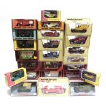 TWENTY-FOUR DIECAST MODEL VEHICLES comprising twenty-two Matchbox 'Models of Yesteryear' and two