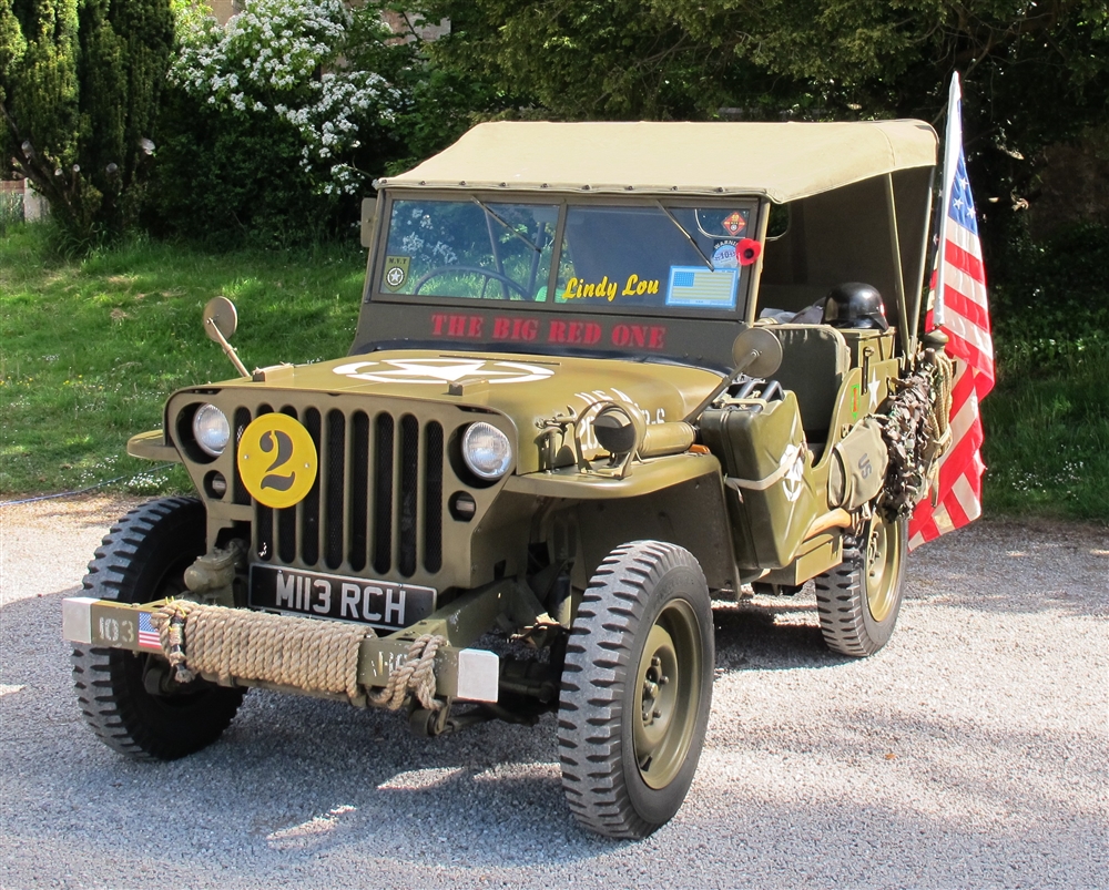 WILLY'S JEEP MB - VEHICLE REGISTRATION NUMBER M113 RCH A Unique Hybrid Replica of a Second World War