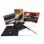 ASSORTED ROLLS-ROYCE & BENTLEY BROCHURES and related ephemera.