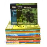 (MOTORCYCLE BOOKS) COLLECTION OF TWELVE HAYNES BRITISH MOTORCYCLE MANUALS including BSA Bantam