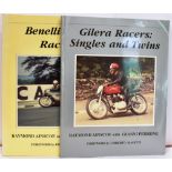 GILERA RACERS: SINGLES AND TWINS Raymond Ainscoe, first edition, softcover, 95pp, published 1997