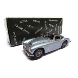 [WHITE METAL]. A K. & R. REPLICAS NO.KR16, AUSTIN HEALEY 100/6 metallic silver-blue, generally