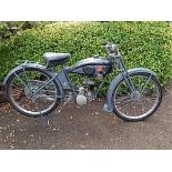 A 1937 FRENCH 98CC MAGNAT-DEBON VELOMOTEUR Rebuilt and restored to a high standard, originally built