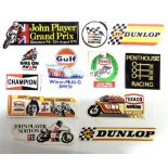 ASSORTED STICKERS & TRANSFERS OF MOTOR SPORT INTEREST most circa 1970s, (approximately 85).
