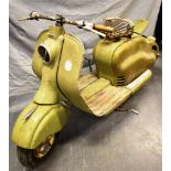 1950'S LAMBRETTA LD MK III 125 - REGISTRATION YHY 23 Complete scooter for restoration, no V5.