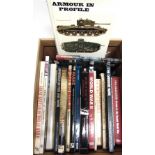 MILITARIA - ASSORTED comprising books and ephemera of Second World War interest, (box).