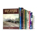 [TRANSPORT]. RAILWAY Fourteen assorted works, including two Middleton Press titles; together with