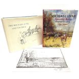 [SPORTING]. HUNTING Lyne, Michael. The Michael Lyne Sketchbook, limited edition 152/550, SIGNED BY