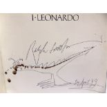 [ART] Steadman, Ralph. I Leonardo, new edition, Picador, London, 1983, pictorial soft covers,