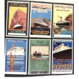 POSTCARDS - ADVERTISING (MODERN) Approximately 516 cards, by Dalkeith and others, many of railway