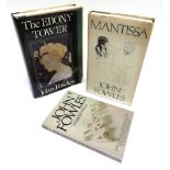 [MODERN FIRST EDITIONS] Fowles, John. Mantissa, first edition, Collins, Toronto, 1982, green