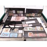 STAMPS - ASSORTED including booklets and commemorative covers, (box file).