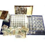 COINS - GREAT BRITAIN & OTHER including a small quantity of pre-1947 silver and a small quantity