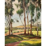 ROBERT LEWIS MCLENNAN-SIM (BRITISH, 1907-1985) East African landscape, oil on canvas, signed lower