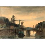 A. TERHELL (DUTCH, EARLY 20TH CENTURY) 'Barendrecht, n[ea]r Rotterdam', watercolour, signed lower