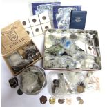 GREAT BRITAIN & OTHER - ASSORTED including silver, (box).