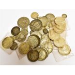 GREAT BRITAIN - ASSORTED SILVER COINAGE, PRE-1920 including a Victoria crown, 1844 (VIII), star