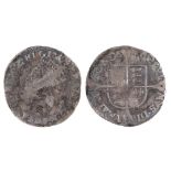 GREAT BRITAIN - PHILIP & MARY (1554-1558), GROAT crowned bust of Mary, mint mark lis, (creased).