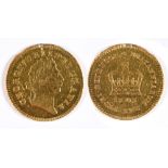 GREAT BRITAIN - GEORGE III (1760-1820), THIRD-GUINEA, 1803 second type reverse (date below crown).