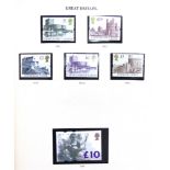 STAMPS - A GREAT BRITAIN MINT COLLECTION (total decimal face value over £453; album).