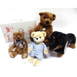 ASSORTED COLLECTOR'S TEDDY BEARS & SOFT TOYS comprising a Steiff teddy bear 'The Elvis Bear' (EAN