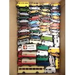 EIGHTY-NINE HO GAUGE WIKING & HERPA PLASTIC MODEL VEHICLES all unboxed.