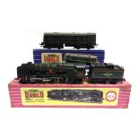 [OO GAUGE]. TWO HORNBY DUBLO LOCOMOTIVES comprising a No.2235, B.R. Rebuilt West Country Class 4-6-2